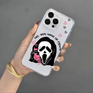 Halloween Scary Movie No You Hang Up First Phone Case iPhone 14 Pro Max